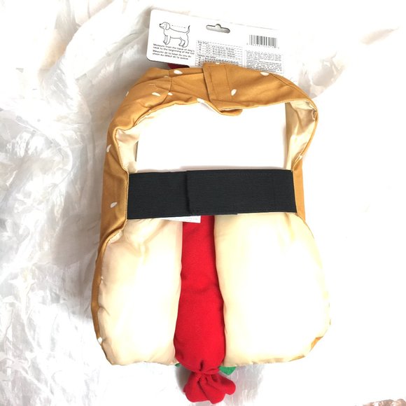 "Hot Dog" Halloween Party Weenie Dog Costume Medium NWT NOS - Picture 9 of 13